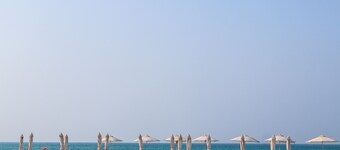 Luxury, beach front, family friendly 3 Bed Condo.  Mamsha Al Saadiyat