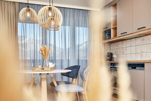 Apartamento económico, 1 habitación, no fumadores, cocina | Servicio de comidas en la habitación