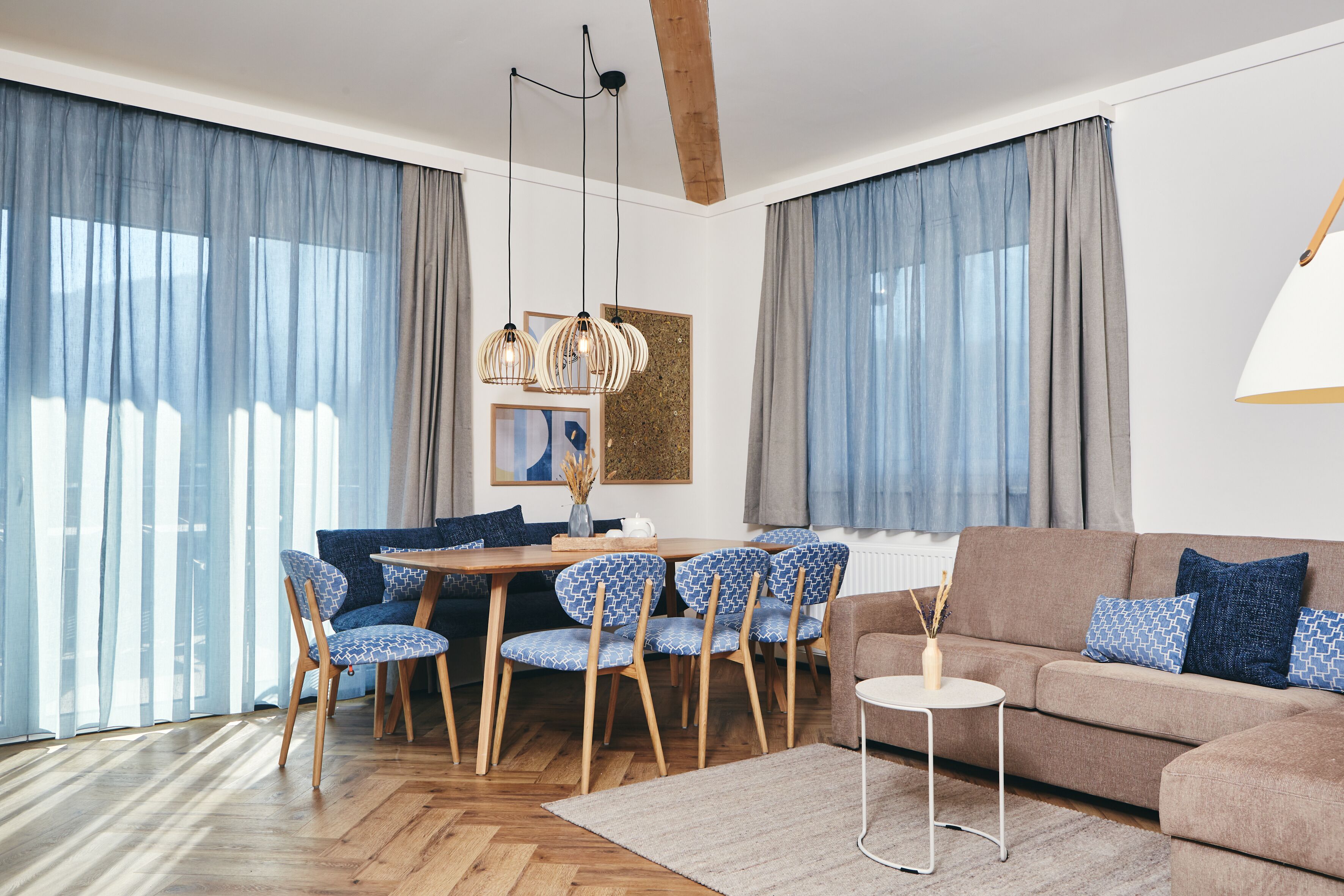 Appartement Présidentiel, 3 chambres, non-fumeur, balcon | Restauration dans la chambre