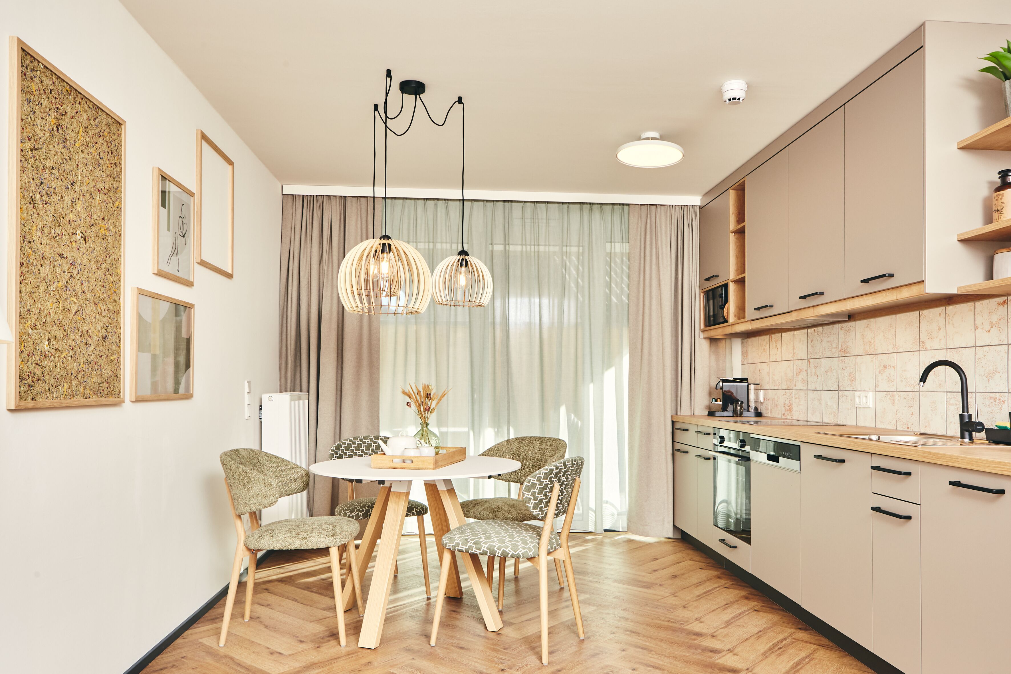 Economy-Apartment, 1 Schlafzimmer, Nichtraucher, Küche | Eigene Küche | Großer Kühlschrank, Mikrowelle, Ofen, Herdplatte