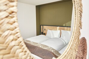 Apartament estàndard, 2 dormitoris, no fumadors, cuina | Roba de llit hipoal·lergògena, wifi gratuïta i roba de llit 