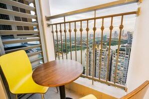 Apartamento luxo | Terraço/pátio