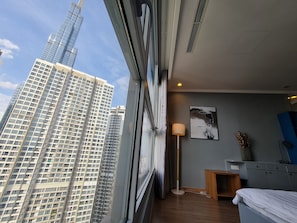 Apartamento executivo | Individualmente mobiliados, Wi-Fi de cortesia, roupa de cama