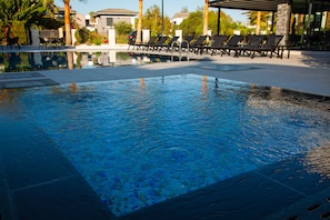 Seasonal outdoor pool