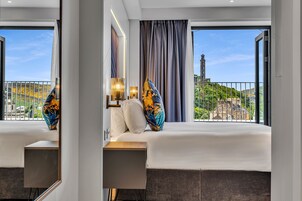 Vantage Studio with Balcony and View | In-room safe, desk, laptop workspace, iron/ironing board