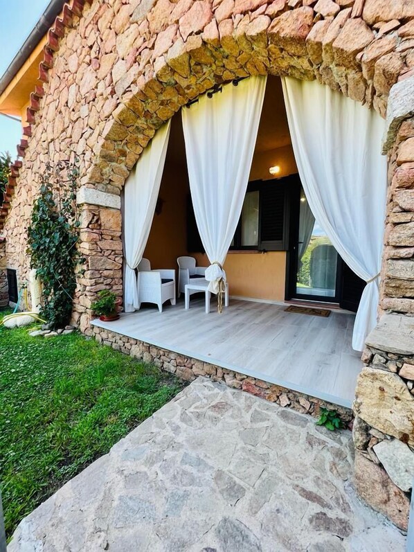 Fassade der Unterkunft