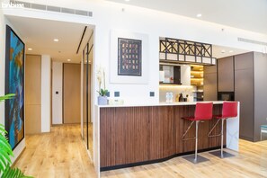 Apartment | Private kitchen | Fridge, oven, stovetop, coffee/tea maker - bnbme | Al Murjan Tower | 2 BDR (Dubai)