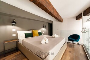 1 bedroom, iron/ironing board, WiFi, bed sheets - KyS Castello - Suite Lamarmora (Cagliari)