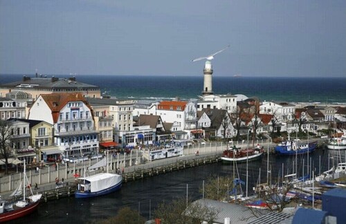 Kurpark-Oase***** Warnemünde I Balkon I Sauna I TG