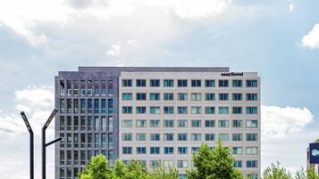 Voorkant van accommodatie