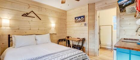 1 dormitorio, escritorio, tabla de planchar con plancha y wifi gratis