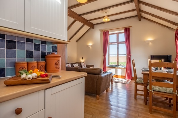 From the kitchen area