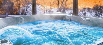 Lake views! Hot tub! Family & pet friendly!