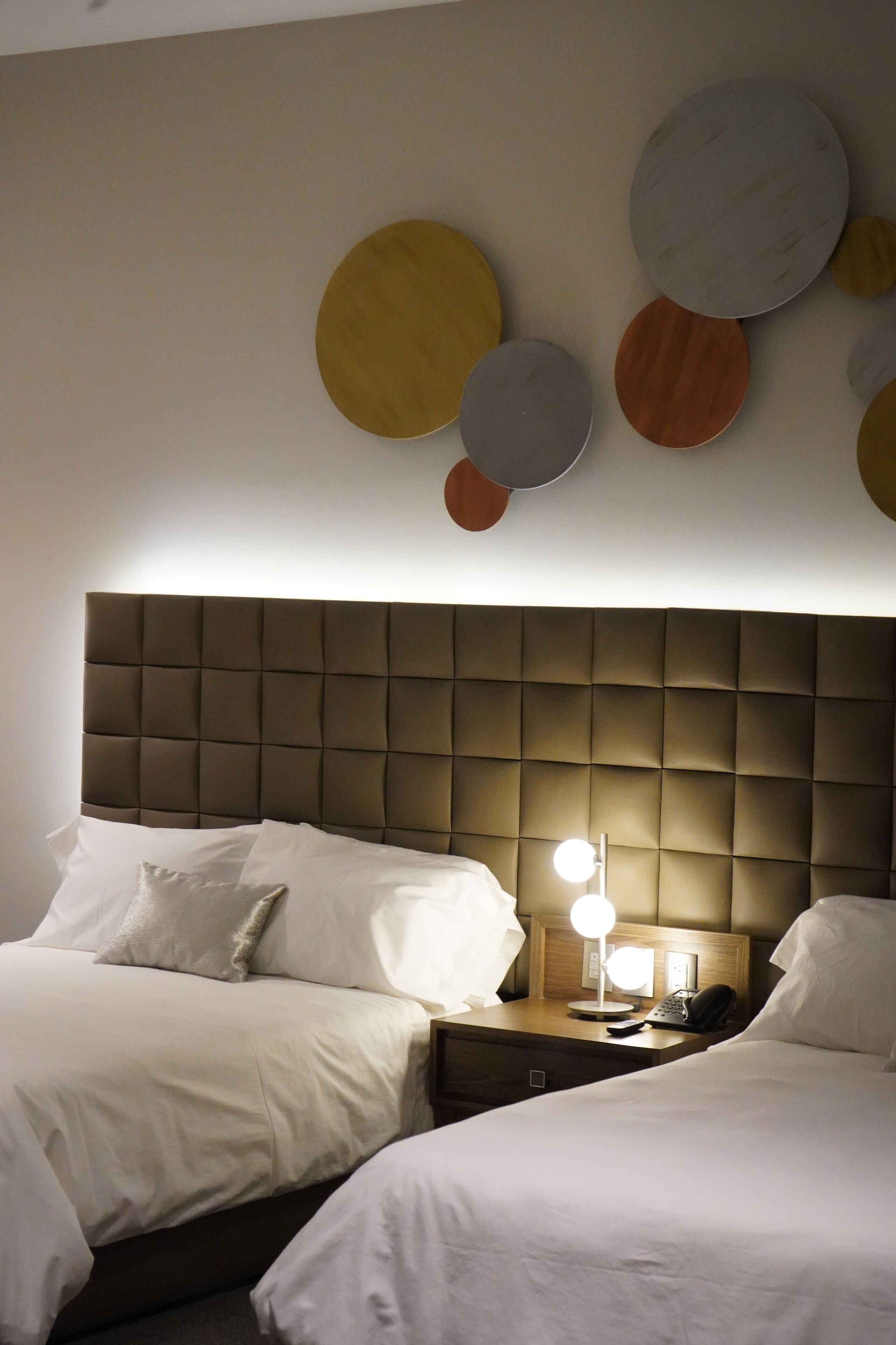 Premium bedding, down duvets, in-room safe, desk
