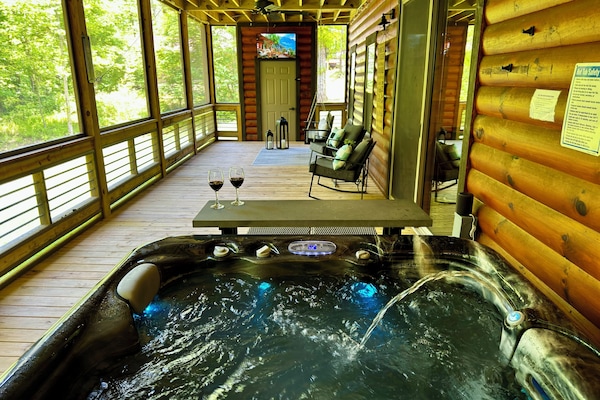 Bubbelpool inomhus
