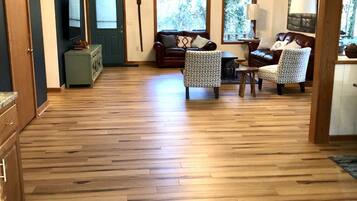 Smart TV, DVD player, video library