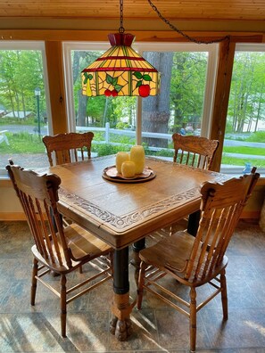 Dining - Twin Pines at the Lake -  waterfront access w/ docks, swimming, fishing, boating (Cooperstown)