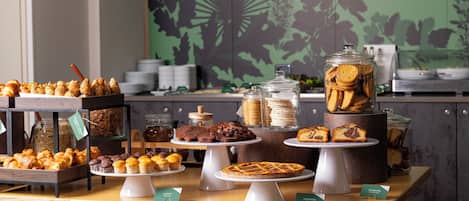 Daily buffet breakfast (EUR 12 per person)