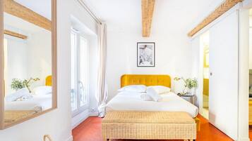 1 chambre, fer et planche à repasser, Wi-Fi, draps fournis