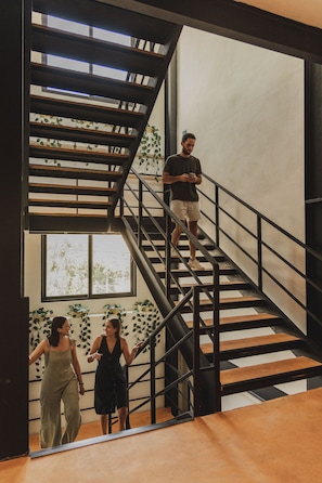 Interior detail - Caleta Hostel (Cancun)