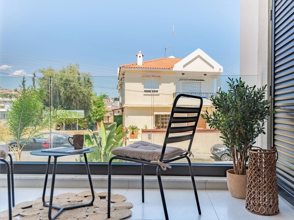 Studio, nhiều phòng ngủ, ban công, quang cảnh thành phố | Ban công