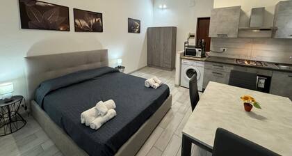 Civic 10 II Spacious studio apartment with terrace above at Sassari Center