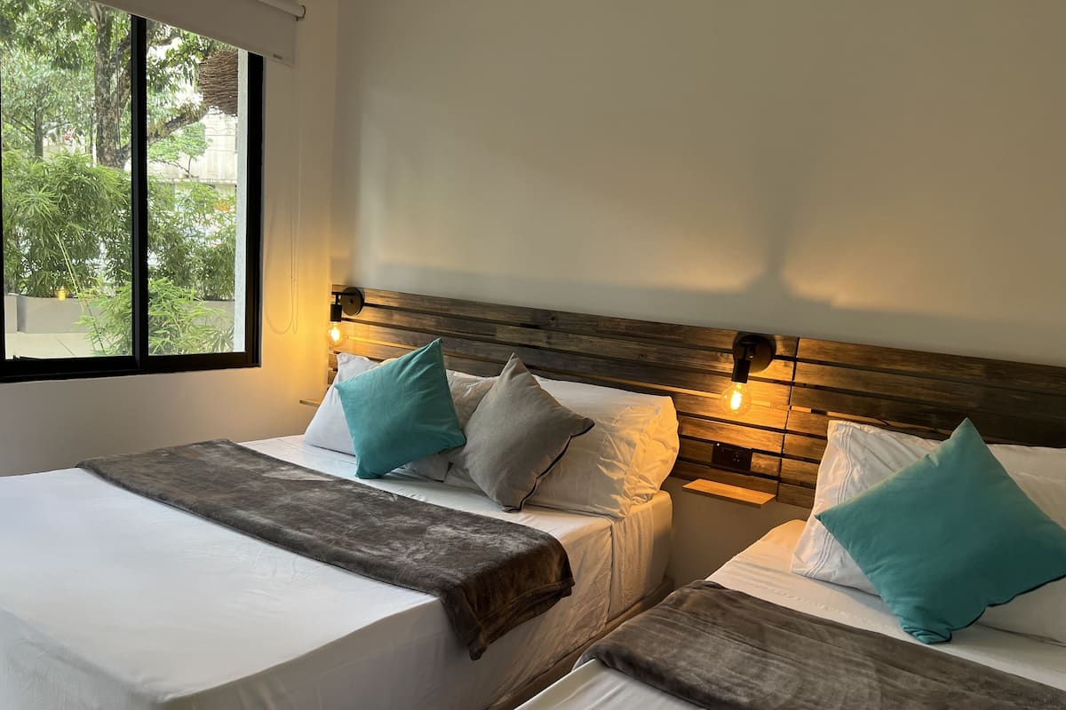 Standaard tweepersoonskamer | 2 slaapkamers, luxe beddengoed, donzen dekbedden, pillowtop-bedden