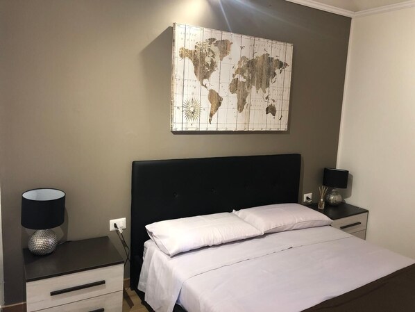 1 soveværelse, strygejern/strygebræt, Wi-Fi, sengetøj