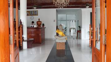 Entrada de la propiedad