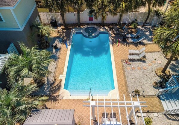 Piscine chauffée