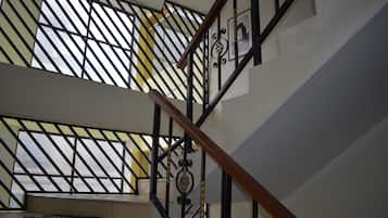 Handrails in stairways