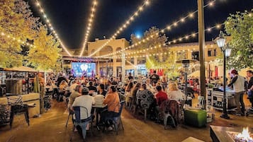 Opções para refeição ao ar livre