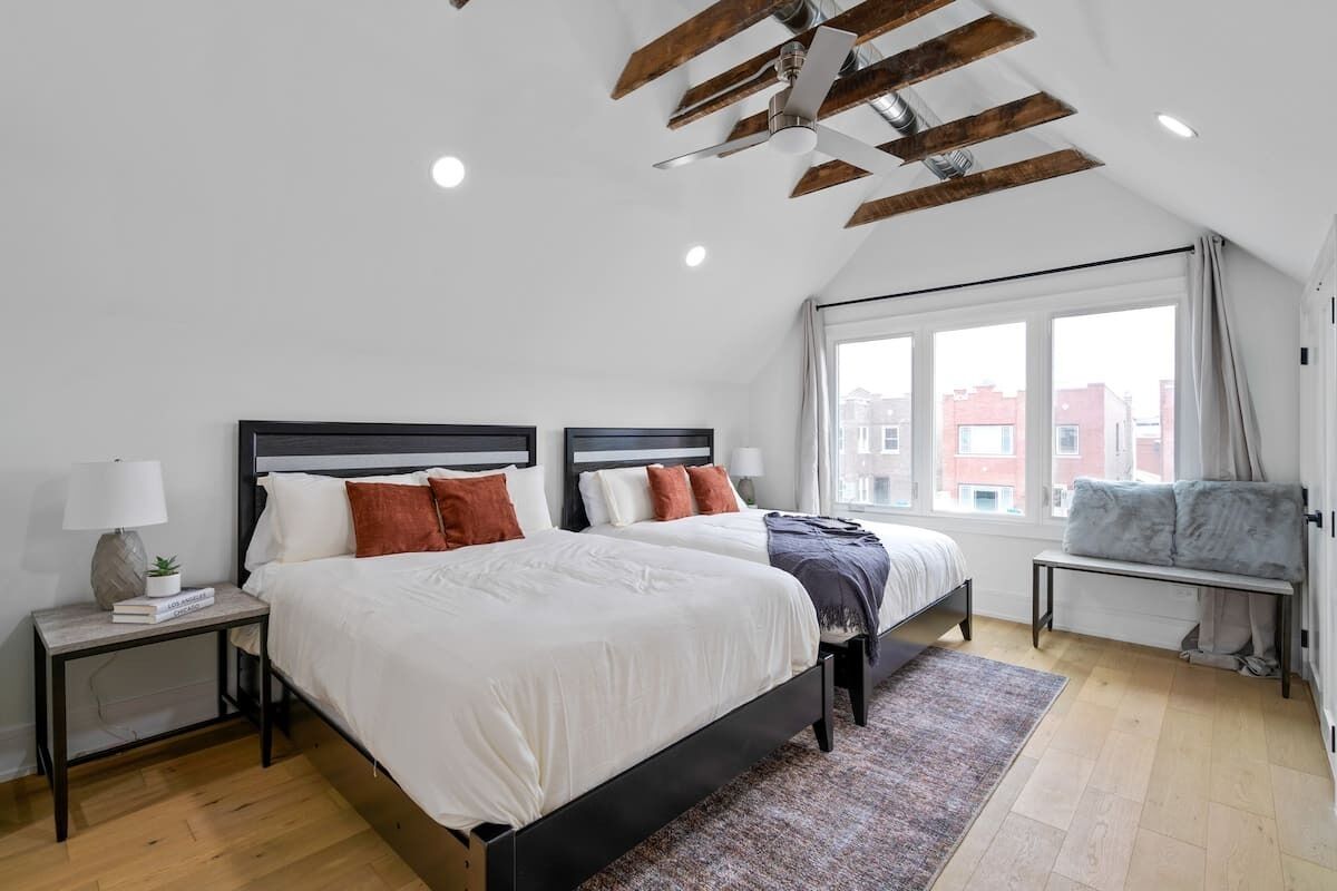 5 bedrooms, iron/ironing board, travel crib, free WiFi