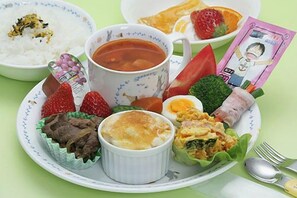 Breakfast meal - Karuizawa Mori no Ie Haretara Iine (Miyota)