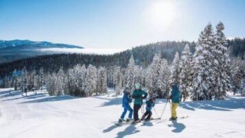 SkidÄkning och snöaktiviteter