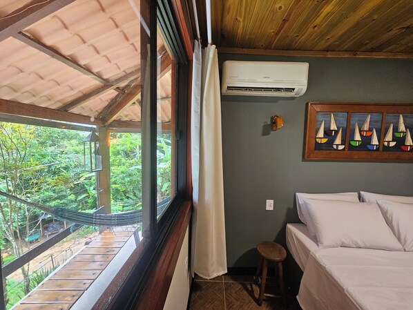 CASA panorâmica, 2 quartos, para não fumantes, vista para a montanha | 1 bedroom, individually decorated, individually furnished - Green Area House (Angra dos Reis)