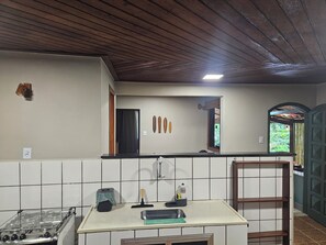 CASA panorâmica, 2 quartos, para não fumantes, vista para a montanha | Private kitchen