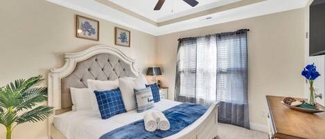 2 chambres, fer et planche à repasser, lit parapluie, Wi-Fi