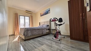 2 bedrooms, bed sheets