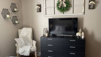 2 soverom, strykejern/-brett, wi-fi (inkludert) og sengetøy