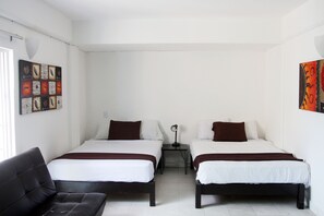 Free WiFi, bed sheets