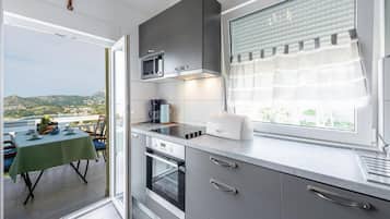Apartment (Superior Two Bedroom Apartment with B) | Private kitchen | Fridge