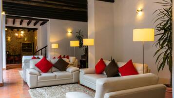Sala de estar en el lobby