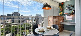 Summit Pinheiros| Charming and Cozy Apartment| Wi-Fi| Swimming Pool
