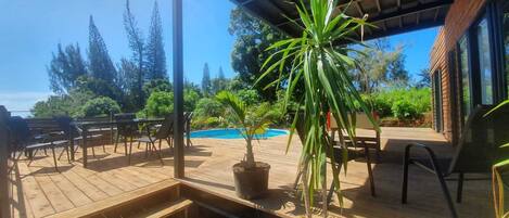 Deluxe villa | Terras