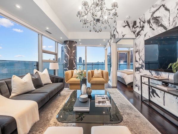 Televisión LED 55 pulgadas con canales de televisión digitales