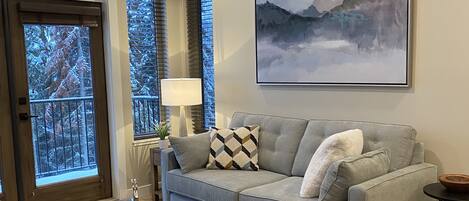 TV connectée, cheminée