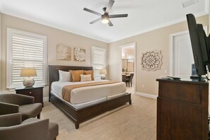 5 bedrooms, iron/ironing board, free WiFi, bed sheets