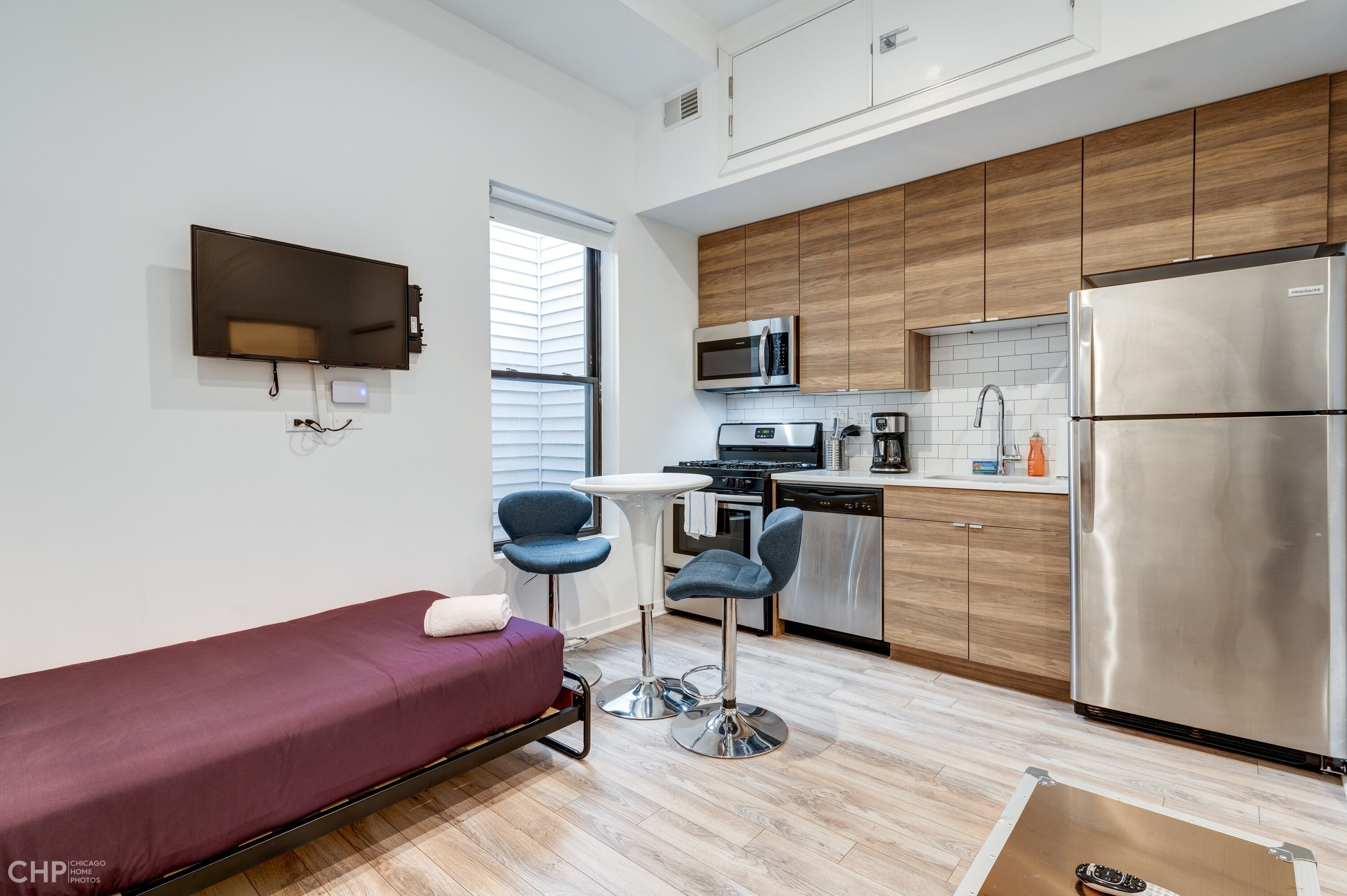 Studio | Private kitchen | Fridge, oven, coffee/tea maker, toaster