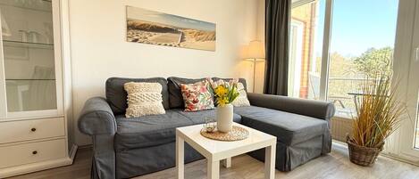 Téléviseur, table de ping-pong, chaßne audio